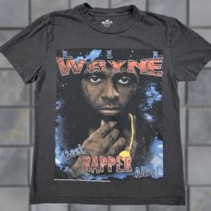 Holluster Lil Wayne Graphic Relaxed Fit  Tshirt